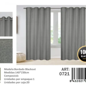 CORTINAS BLACKOUT PACK 2 PAÑOS 140×230 - 1