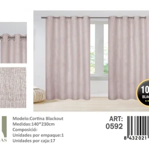 CORTINAS BLACKOUT PACK 2 PAÑOS 140×230 - 1