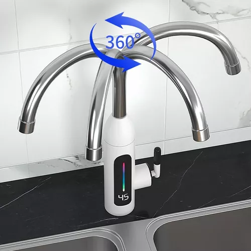 CALENTADOR ANGELES DEL HOGAR GRIFO ELÉCTRICO COCINA FRÍA Y CALIENTE - 2
