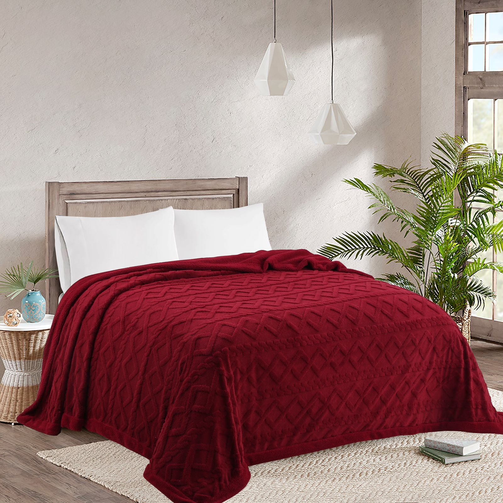 FRAZADA SHERPA CON CHIPORRO KING 230X250CM - 1