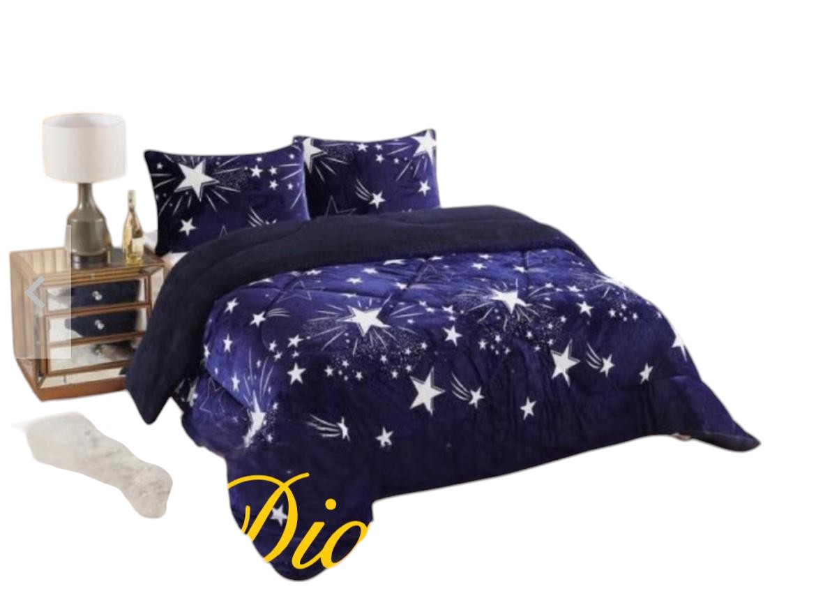 COBERTOR PLUSH CON CHIPORRO 2 PLAZAS 240X260CM - 1