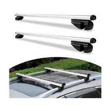 BARRAS PORTA EQUIPAJE PARRILLA AUTO TECHO 135CM - 1
