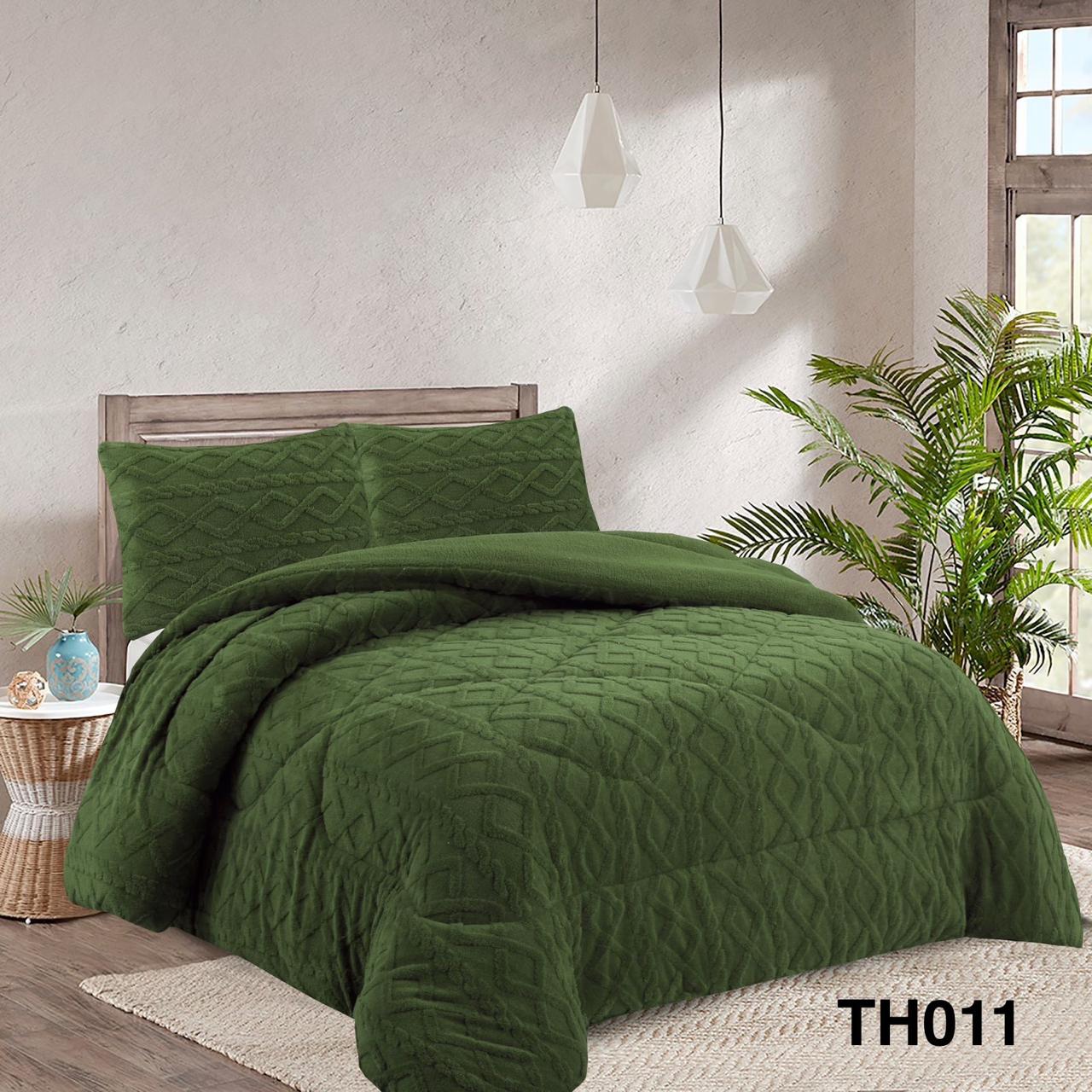 PLUMON DE INVIERNO TEXTURIZADO 2 PLAZAS 220X240CM - 1