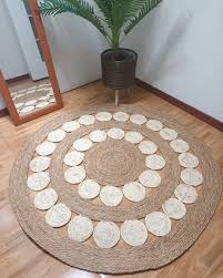 ALFOMBRA REDONDA YUTE 120CM - 1