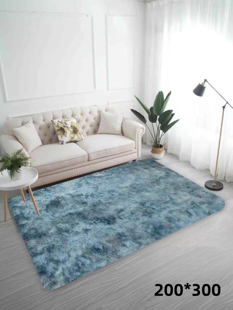 ALFOMBRAS PELUDAS TIPO SHAGGY 200X300 CM - 1