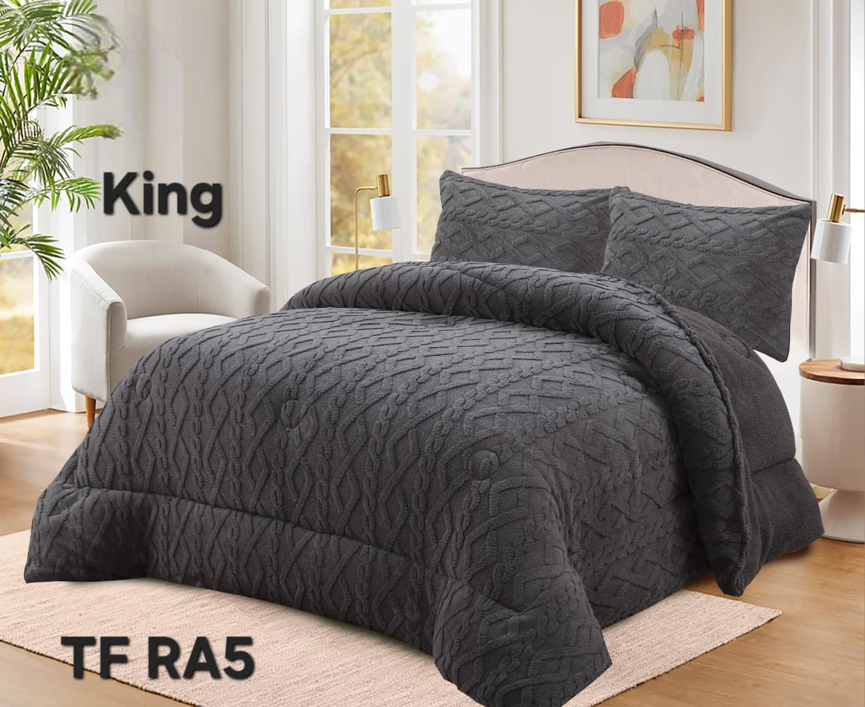 PLUMON DE INVIERNO TEXTURIZADO TEN FEI KING - 1