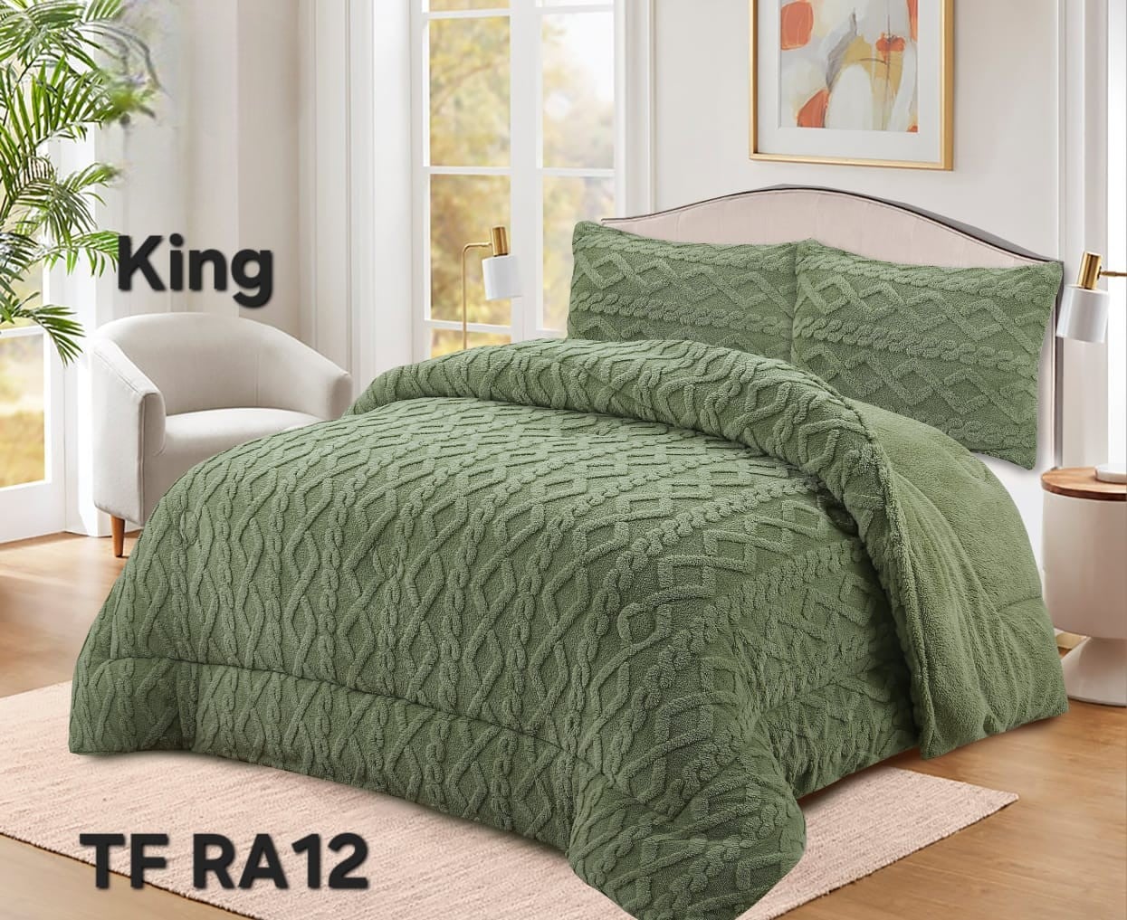 PLUMON DE INVIERNO TEXTURIZADO TEN FEI KING - 1