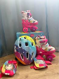 PATÍN PATINES 4 RUEDAS S CON RUEDAS LUMINOSAS UNICORNIO - 3
