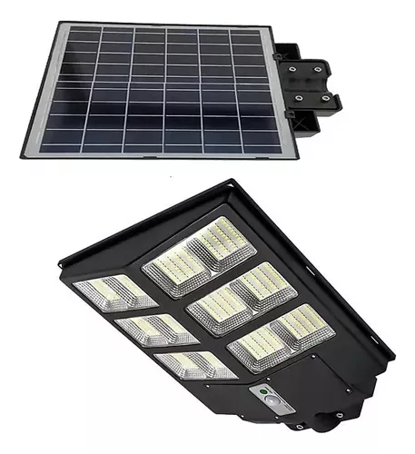 FOCO LED SOLAR 800W LUMINARIA PANEL GRAN ANGULAR - 2