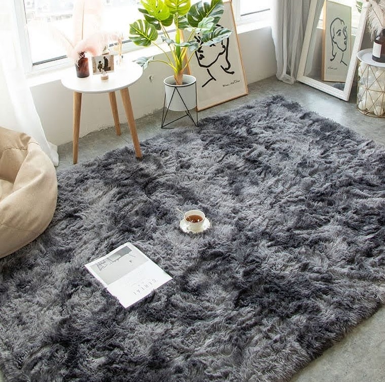 ALFOMBRA PELUDAS LIVIANAS 200×240 CM - 1