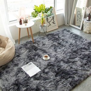 ALFOMBRA PELUDAS LIVIANAS 180×200 CM - 1