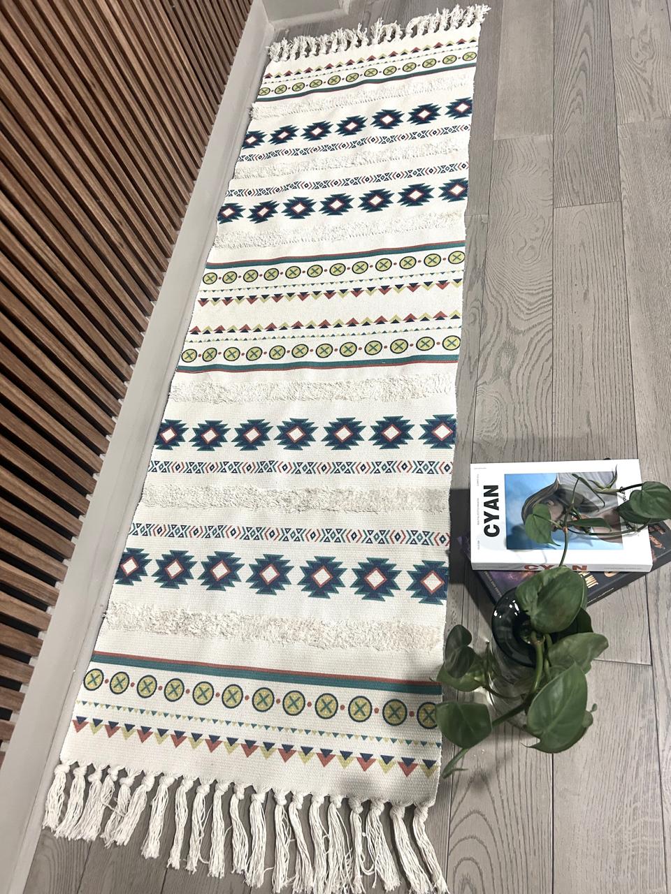 ALFOMBRAS PASILLERAS DE LINO 60 CM X 210 CM - 1