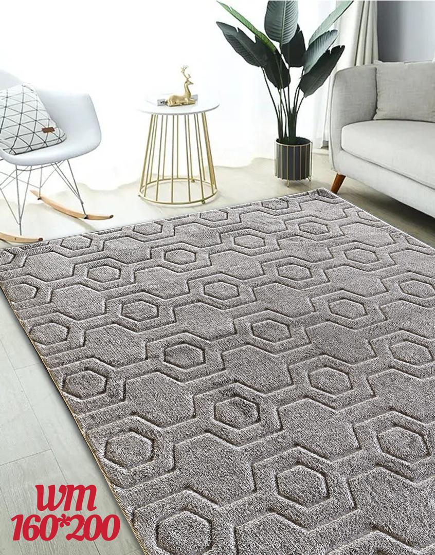 ALFOMBRA ANTIDESLIZANTE DE ALGODON 160X200CM - 1