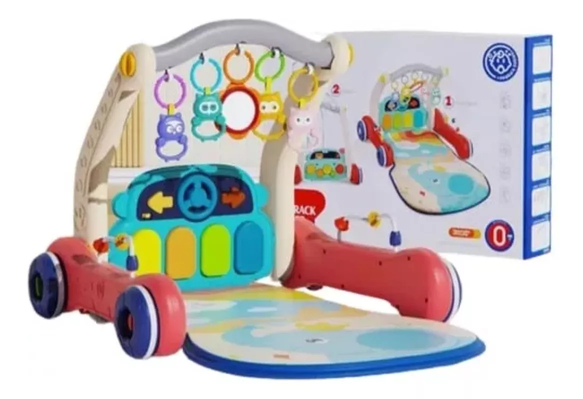 CAMINADOR Y GIMNACIO 2 EN 1 PARA BEBE - 1