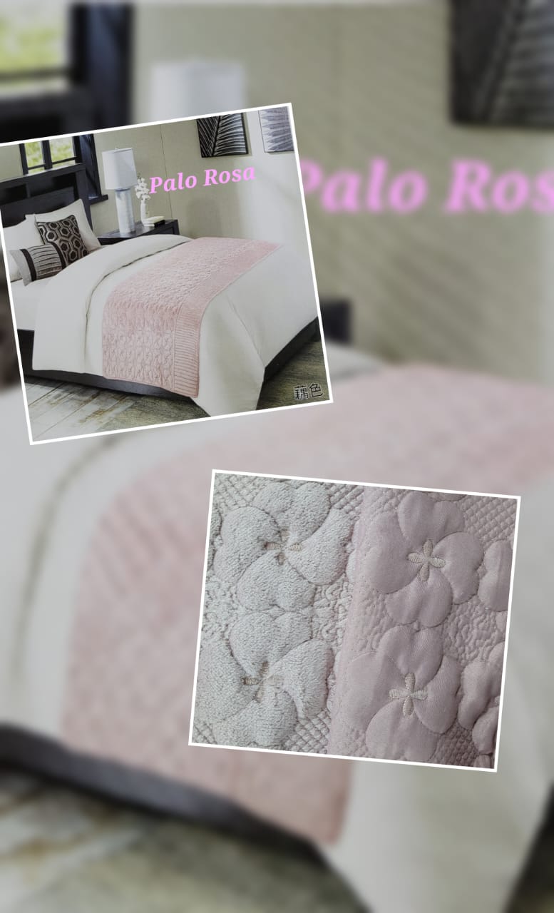 PIECERA PLUSH PARA CAMA DE 2P Y KING 210X90 CM - 1