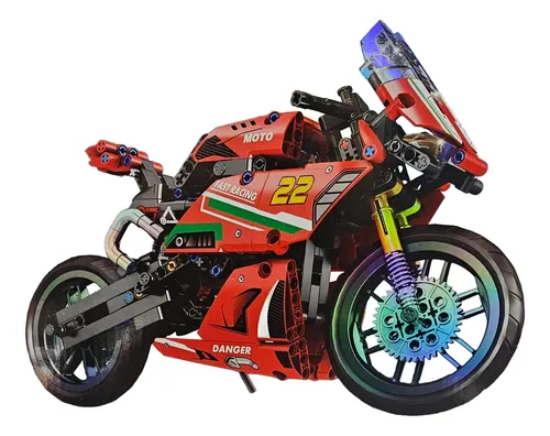 BLOQUES DE CONSTRUCCION MOTORCYCLE JUEGO ARMABLE 470PCS - 2