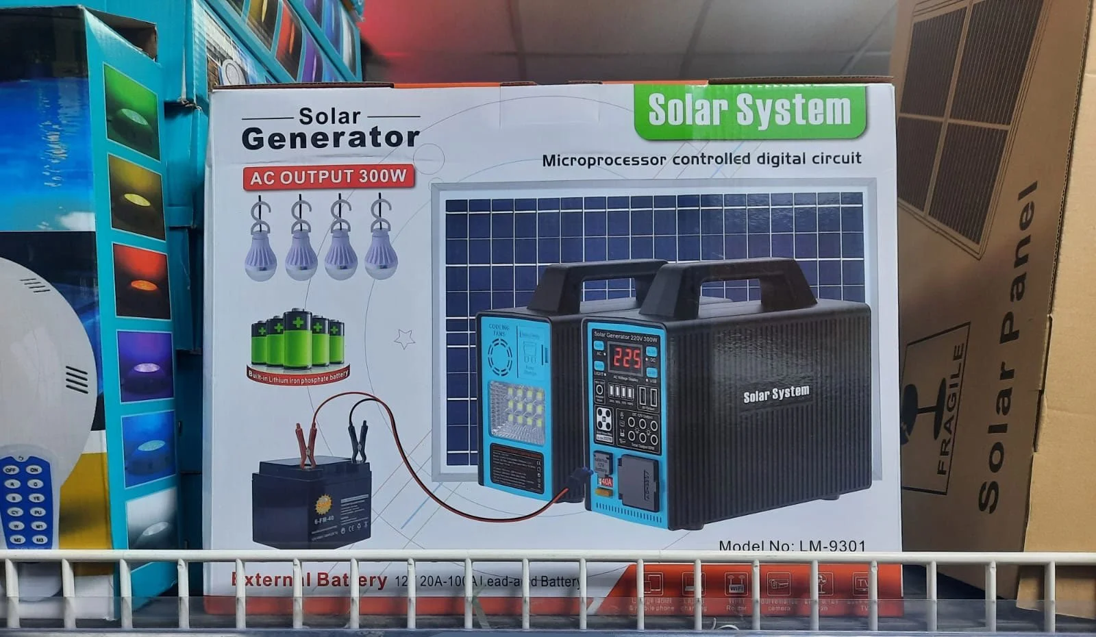 GENERADOR SOLAR PARA CASA 300W - 1