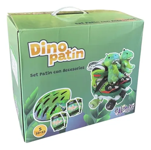 PATIN 4 RUEDAS LUMINOSAS Y ACCESORIOS DINOPATIN - 2