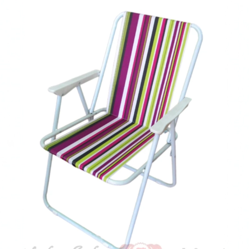 SILLA PLEGABLE PORTATIL PARA PLAYA, CAMPING Y PISCINA - 1