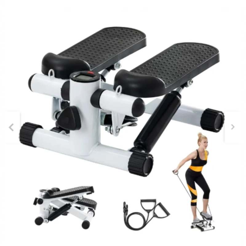 MINI MAQUINA ESCALADORA EJERCICIOS STEPPER BANDAS ELASTICAS - 1