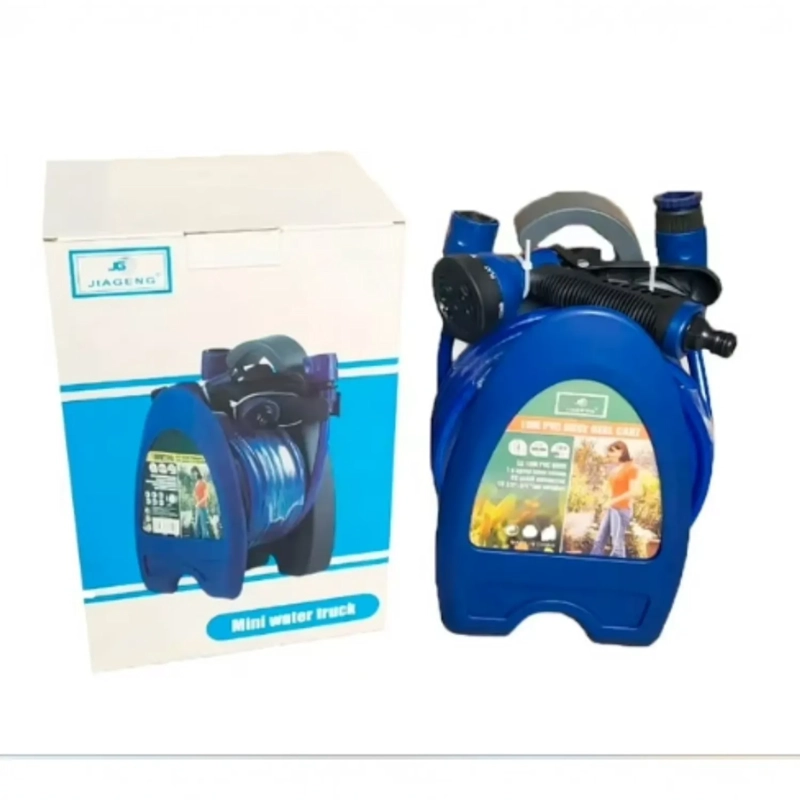 KIT MANGUERA DE RIEGO PARA JARDIN 10 METROS CON PISTOLA - 1