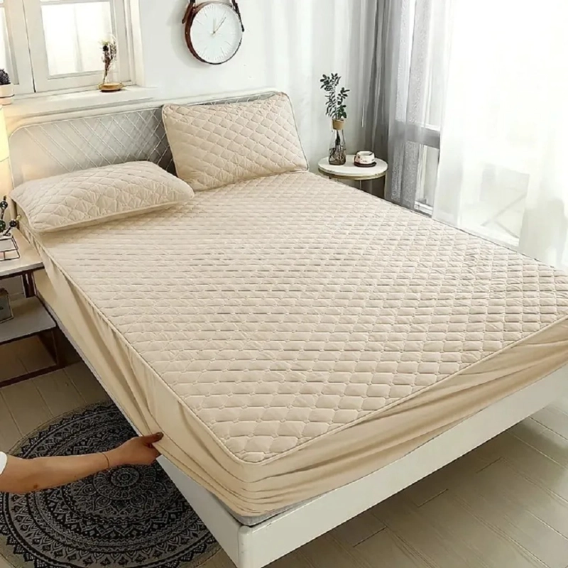 CUBRECOLCHON PLUSH IMPERMEABLE KING - 1