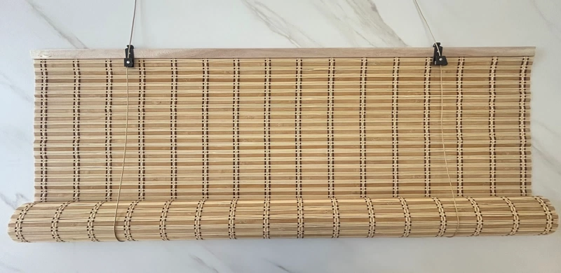 CORTINA ROLLER ENROLLABLE 100% DE BAMBU 180X180CM - 2