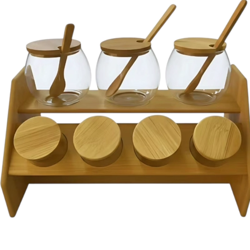 JUEGO RECIPIENTE ALMACENAMIENTO SOPORTE CONTENEDOR - 1