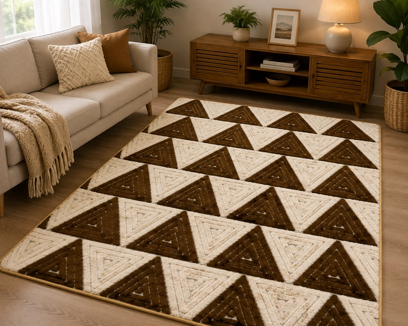 ALFOMBRA JACQUARD DE ALGODON 180X200 CM - 2