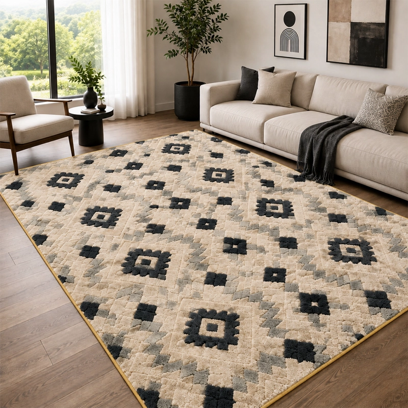ALFOMBRA JACQUARD DE ALGODON 180X200 CM - 2