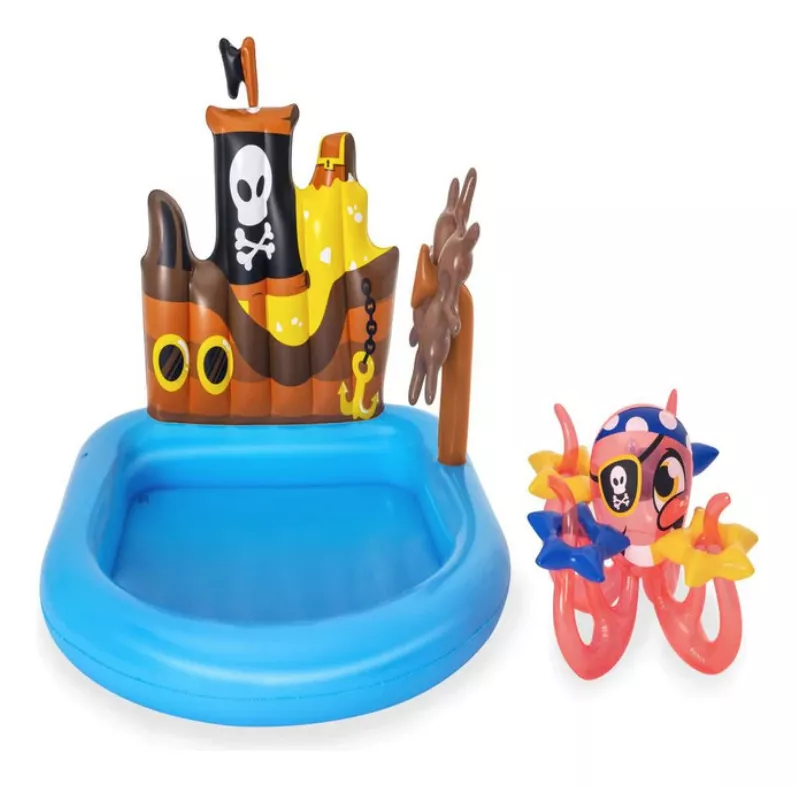 PISCINA INFLABLE BESTWAY BARCO 1.40 M 84 L - 1