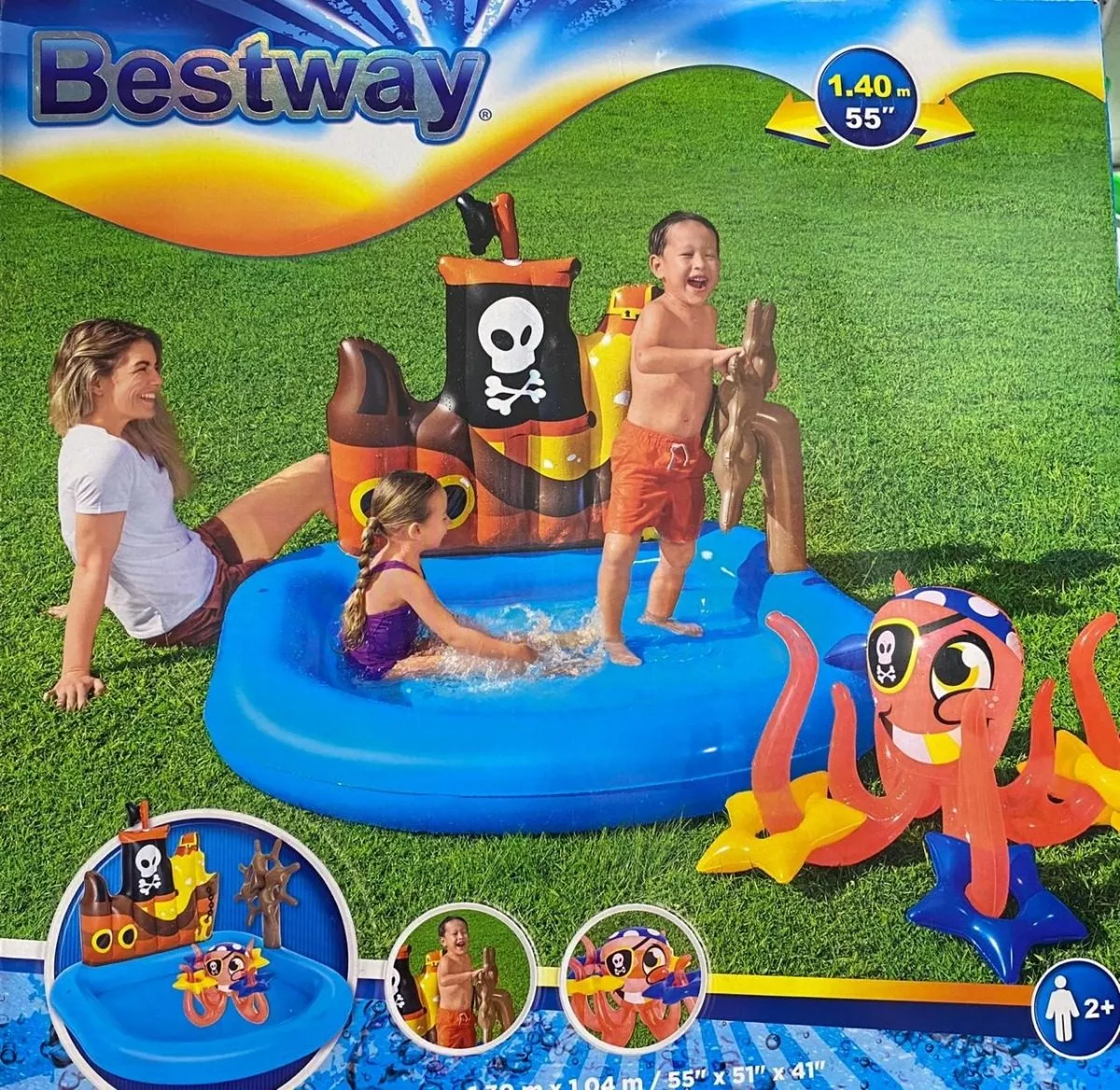 PISCINA INFLABLE BESTWAY BARCO 1.40 M 84 L - 2