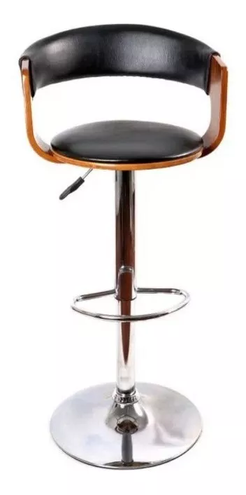SILLA MDESIGN BAR BOSCO NEGRO ALTURA AJUSTABLE - 4