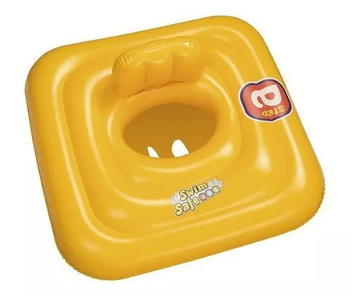 FLOTADOR BESTWAY PILETA CUADRADO 32050 AMARILLO - 1