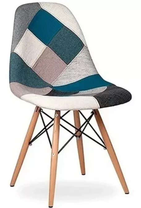 SILLA CELESTE PARCHES S DE COMEDOR - 1