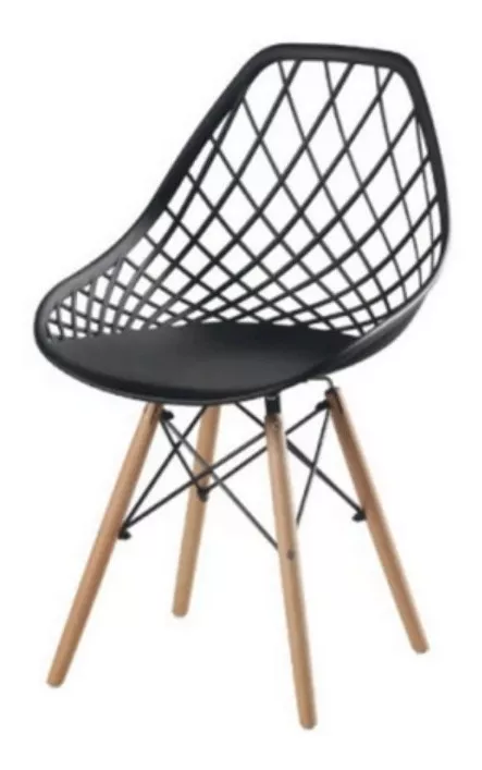 SILLA NEGRO COMEDOR - 1
