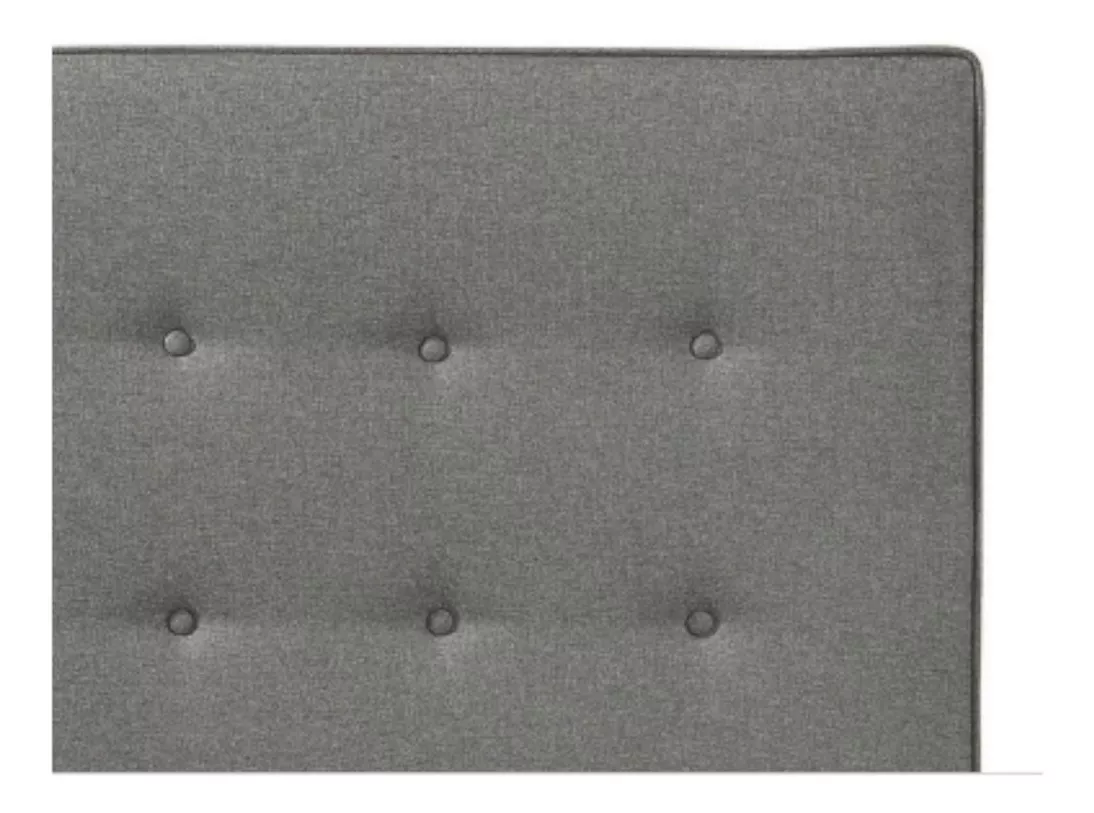 RESPALDO MDESIGN GRIS OSCURO 120 X 153 X 8 CM - 2