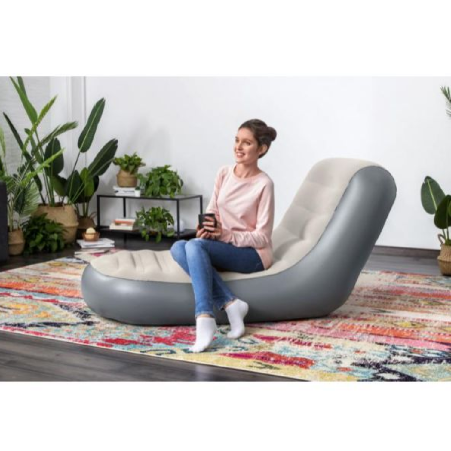 SILLON BESTWAY LOUNGER SPORT 79 CM X 84 CM INFLABLE 1.65M NUEVO- MA 100KG - 3
