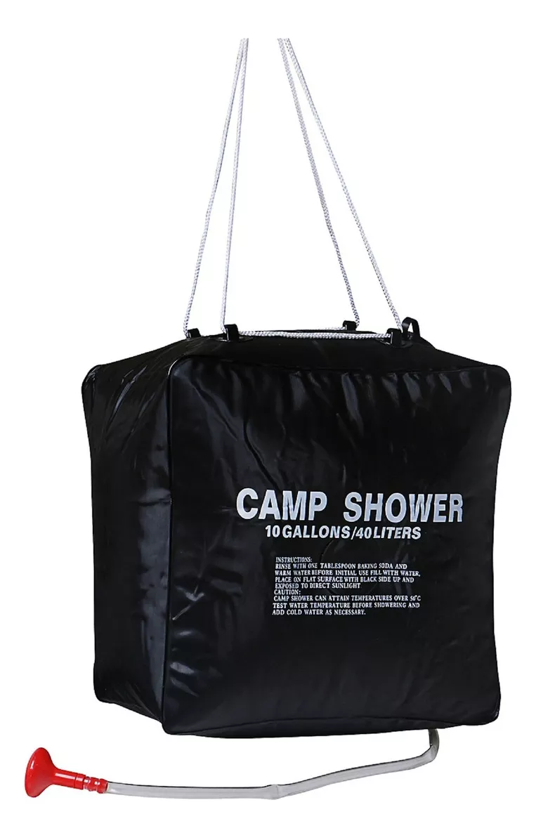 DUCHA SOLAR 40 LITROS NEGRO DOITE - 2
