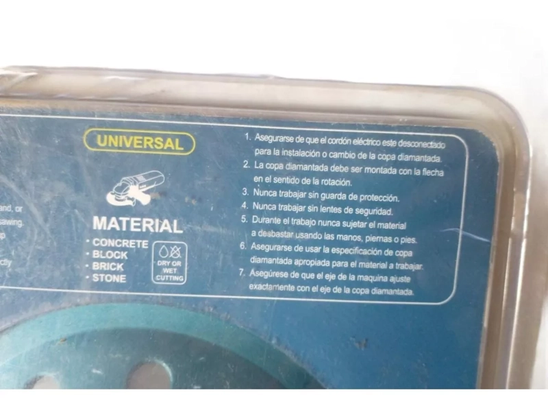 DISCO DE CORTE PUNTA DIAMANTE PREMIUM NOXXO 180X22.23MM - 3
