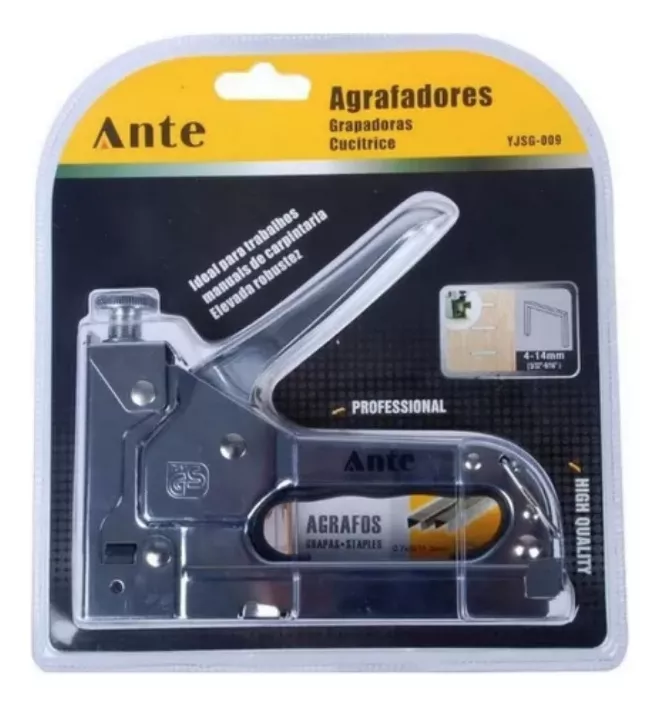 ENGRAPADORA CORCHETERA PROFESIONAL + CAJA DE GRAPAS - 1