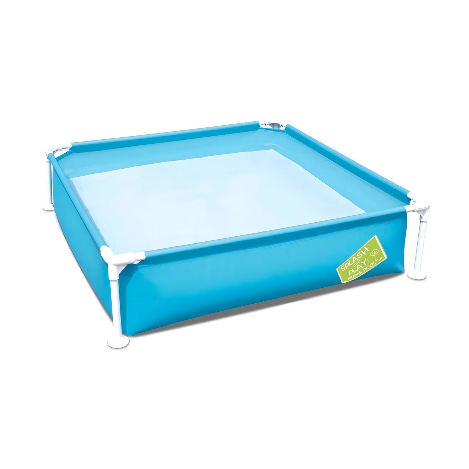 ALBERCA ESTRUCTURAL BESTWAY CUADRADA 56217 122 CM X 122 CM CAPACIDAD 365 L - 1