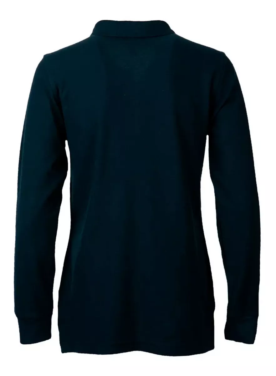 POLERA MANGA LARGA MUJER - PIQUE - 2