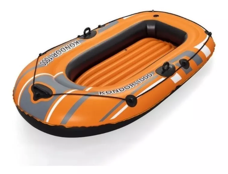 BOTE INFLABLE BESTWAY KONDOR 1000 153X93X30 CM - 2
