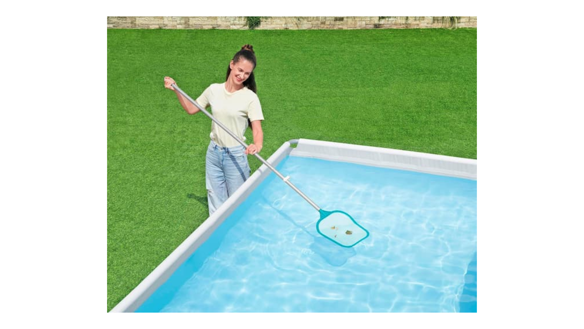 KIT BESTWAY LIMPIEZA PISCINA 5 PIEZAS CELESTE - 3