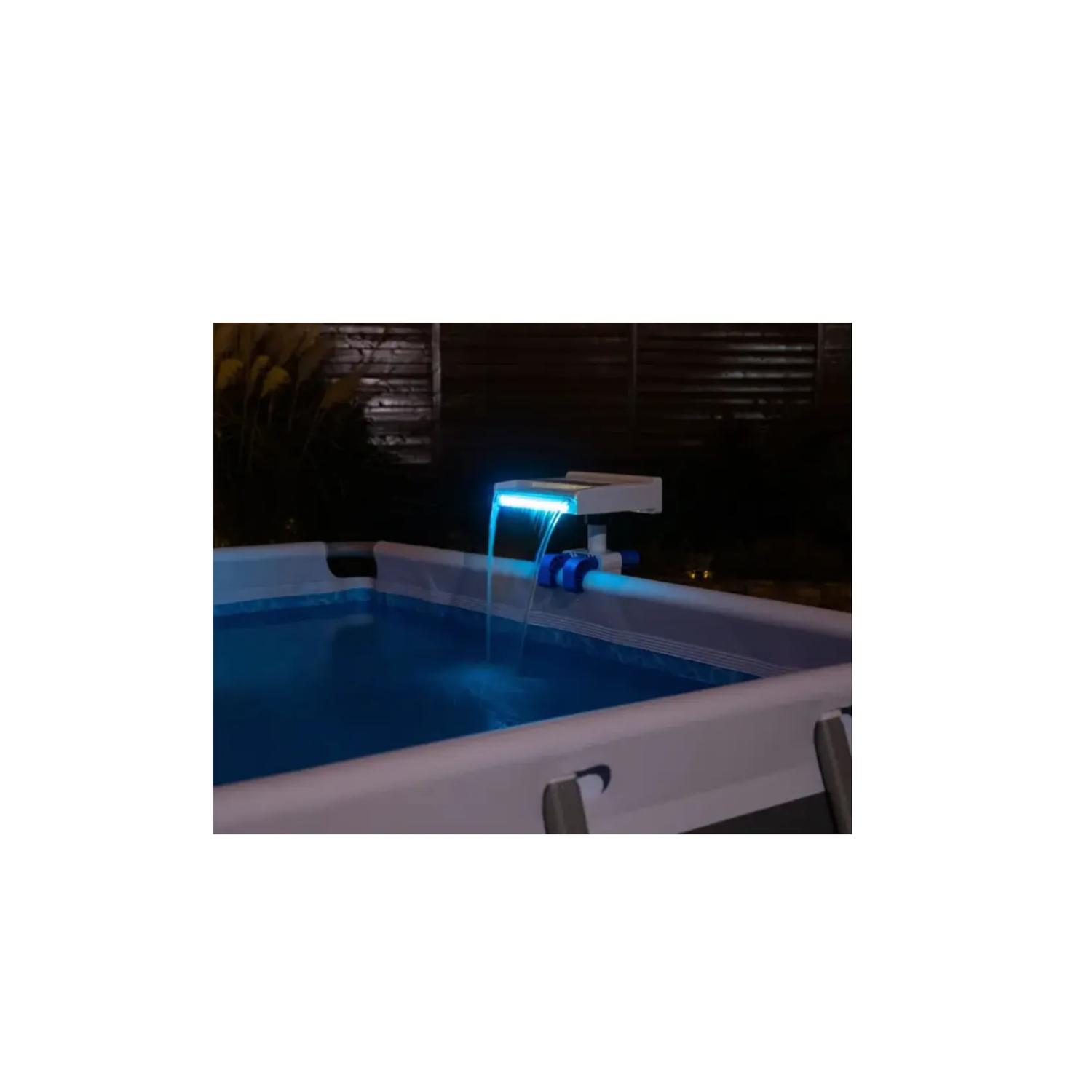CASCADA DE AGUA LED PARA PISCINA ESTRUCTURAL - BESTWAY - 1
