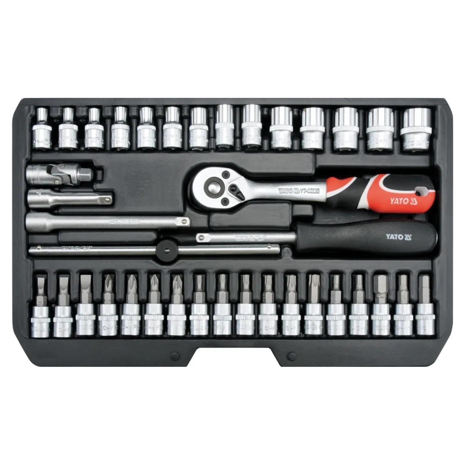 JUEGO DE DADOS  1/4 38 PIEZAS - YT - 14471 - YATO - 3