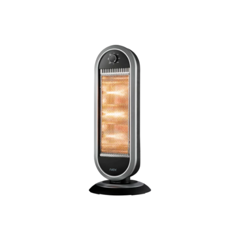 ESTUFA HALOGENA CRB1300 1100W NEGRO/GRIS - 2