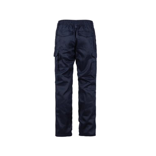 PANTALON CARGO GABARDINA AZUL MARINO - T WORLD - 4