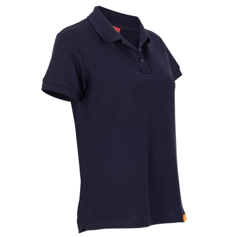 POLERA PIQUE AZUL MARINO  MANGA CORTA MUJER - THE WORLD - 2